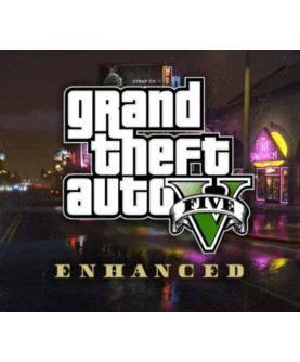 Grand Theft Auto V Enhanced & Great White Shark Card Rockstar Games Digital Download Rockstar Games Key 
